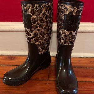 Coach Rain Boots